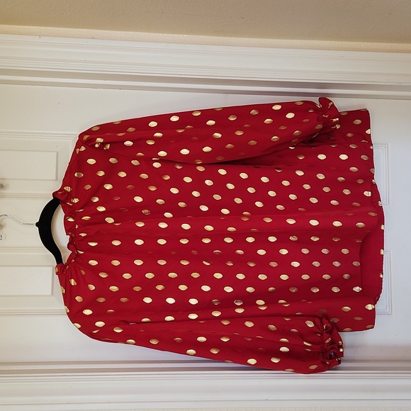 3/4 Long Sleeve Work/Dressy Top Ruffle Mock Neck Blouse Shirts - Picture 3 of 7